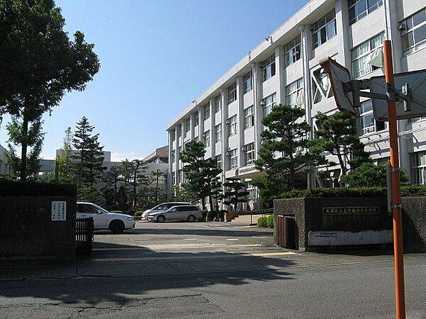 周辺：兵庫県立豊岡総合高校（179m）