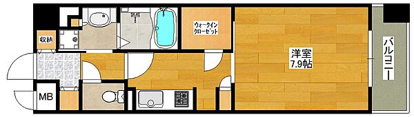 アビティ江坂 ｜大阪府吹田市広芝町(賃貸マンション1K・9階・32.16㎡)の写真 その2