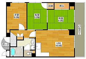 江坂第二下伊マンション  ｜ 大阪府吹田市垂水町3丁目（賃貸マンション3LDK・6階・61.44㎡） その2