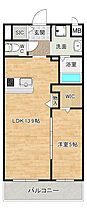 CITRUS　TREE（シトラス　ツリー） 102 ｜ 福岡県北九州市小倉北区足立２丁目8-41（賃貸マンション1LDK・1階・45.60㎡） その2