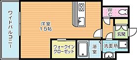 ウィークスステラ 205 ｜ 福岡県北九州市小倉南区北方２丁目15-10（賃貸マンション1R・2階・30.00㎡） その2