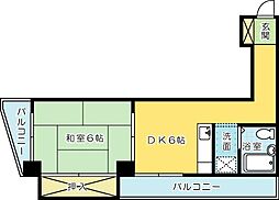 ギャラン小倉駅前ビル 8階/802