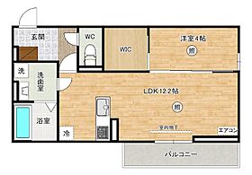 Hau’oli　Residence（ハウオリレジデンス） 102 ｜ 福岡県北九州市小倉北区三郎丸２丁目6-7（賃貸アパート1LDK・1階・41.86㎡） その2