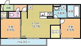 Claire court　（クレアコート） 302 ｜ 福岡県北九州市小倉北区大畠３丁目9-25（賃貸アパート2LDK・3階・50.19㎡） その2