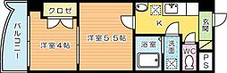 ロイヤルマジェスティ88 2Kの間取図画像