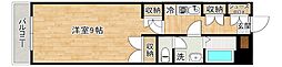シャルマン・ステューディオ 1Kの間取図画像