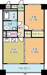 ニューシティアパートメンツ南小倉I 8階