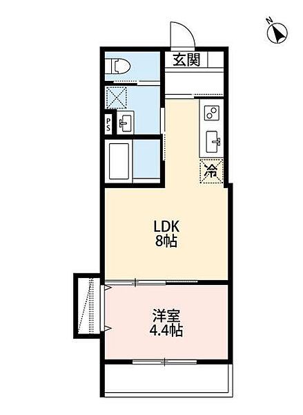 ｒｏｂｏｔ　ｈｏｍｅ　小村井 102｜東京都墨田区立花2丁目(賃貸アパート1LDK・1階・29.55㎡)の写真 その2