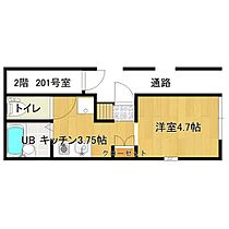 メゾンＫ 101 ｜ 東京都墨田区東向島1丁目19-4（賃貸アパート1R・1階・17.66㎡） その2