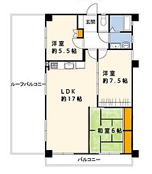 間取図画像 3LDK
