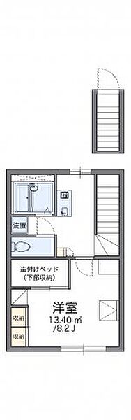 レオパレスパストラルフォレスト 201｜香川県高松市太田下町(賃貸アパート1K・2階・26.08㎡)の写真 その2