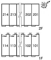 レオパレス花 210 ｜ 香川県高松市木太町3299-2（賃貸アパート1K・2階・28.02㎡） その4