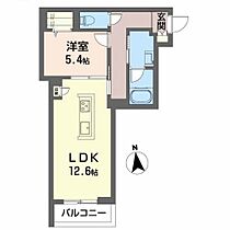 ロイヤルシャーメゾン栗林 303 ｜ 香川県高松市花ノ宮町3丁目1399番4（賃貸マンション1LDK・2階・48.29㎡） その2