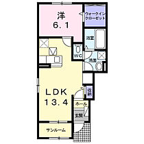 ベイカーストリート 101 ｜ 香川県坂出市林田町2107番地3（賃貸アパート1LDK・1階・50.94㎡） その2