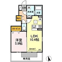 グランツ屋島II 105 ｜ 香川県高松市屋島西町2320-8（賃貸アパート1LDK・1階・40.28㎡） その2