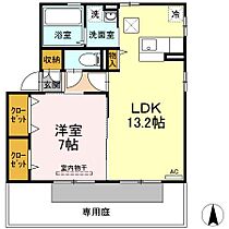 グラン・ノーブル 　D棟 101 ｜ 香川県高松市一宮町1876-3（賃貸アパート1LDK・1階・48.79㎡） その2