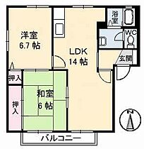 フレグランスＫＯＺＡＩ　A棟 101 ｜ 香川県高松市多肥下町1573-8（賃貸アパート2LDK・1階・58.84㎡） その2