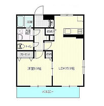 サンモールII 201 ｜ 香川県高松市林町376-5（賃貸マンション1LDK・2階・54.15㎡） その2