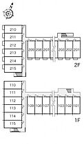 レオパレス東大浜 207 ｜ 香川県坂出市久米町1丁目5-46（賃貸アパート1K・2階・23.18㎡） その4