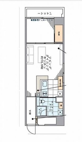 東京都渋谷区道玄坂1丁目(賃貸マンション1LDK・6階・36.72㎡)の写真 その2