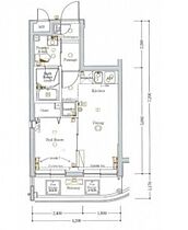 東京都世田谷区上野毛1丁目（賃貸マンション1DK・2階・26.27㎡） その2