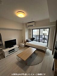 プロスタイルウェルス品川戸越MD 7階1Kのリビング/ダイニング