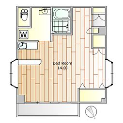 間取図画像 ワンルーム