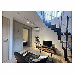 EXAM中目黒III 地下1階2LDKのリビング/ダイニング