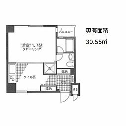 間取図画像 ワンルーム