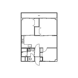 溝の口セントラルマンション 3LDKの間取図画像