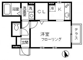 東京都世田谷区若林5丁目（賃貸アパート1K・1階・26.70㎡） その2