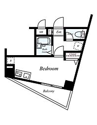プレール南馬込 ワンルームの間取図画像