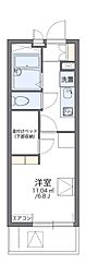 田園調布B 1Kの間取図画像