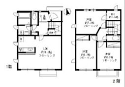 ルミエール等々力 3LDKの間取図画像