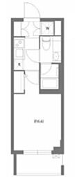 PREMIUMCUBE大崎 1Kの間取図画像