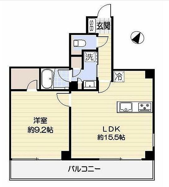 エアデージ田園調布 ｜東京都大田区田園調布本町(賃貸マンション1LDK・5階・54.77㎡)の写真 その2