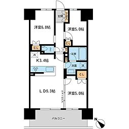 間取図画像 3LDK
