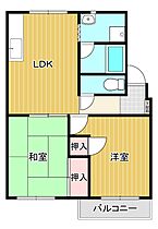 サンヴェルジュIII 111 ｜ 兵庫県豊岡市庄境290（賃貸アパート2LDK・1階・49.10㎡） その2