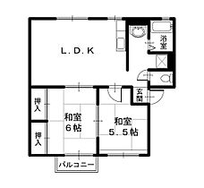 マリアージュII 202 ｜ 兵庫県豊岡市出石町町分76-1（賃貸アパート2LDK・2階・56.86㎡） その2