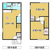 ハイムJX 3 ｜ 兵庫県豊岡市下陰3-3（賃貸アパート2LDK・1階・55.16㎡） その2