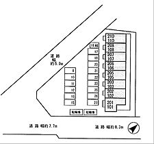 クレール桜町 105 ｜ 兵庫県豊岡市桜町10-17（賃貸アパート1R・1階・30.03㎡） その12