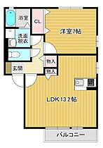 ウエストコートA 105 ｜ 兵庫県豊岡市戸牧295-6（賃貸アパート1LDK・1階・47.69㎡） その2