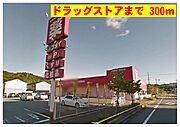 ゴダイドラッグまで300m