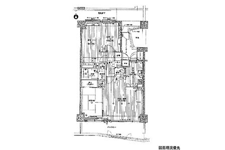 3LDK 間取り
