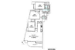 ダイアパレス小町 3LDKの間取図画像
