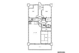 ライオンズマンション楽々園第2 3LDKの間取図画像