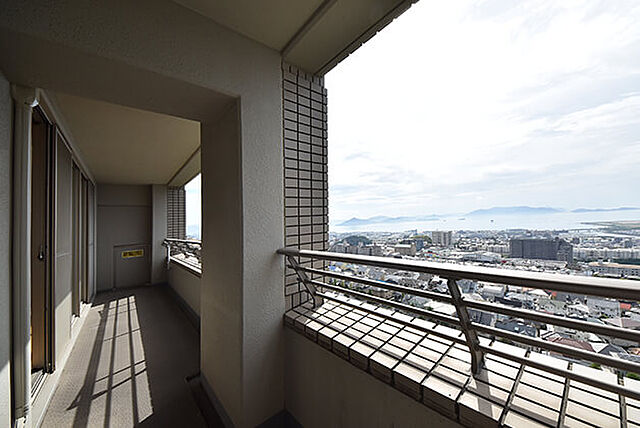 バルコニー 井口台パークヒルズウエストコート 10階/-