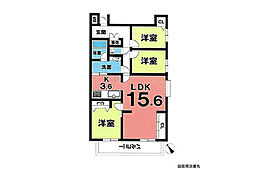 間取図画像 3LDK
