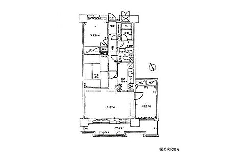 3LDK 間取り