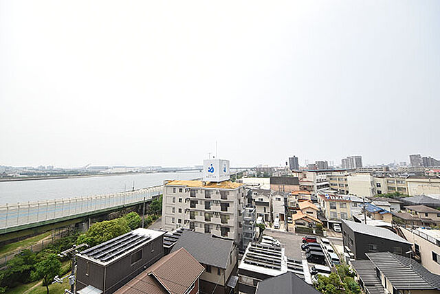 バルコニー サンシティ庚午中 5階/503